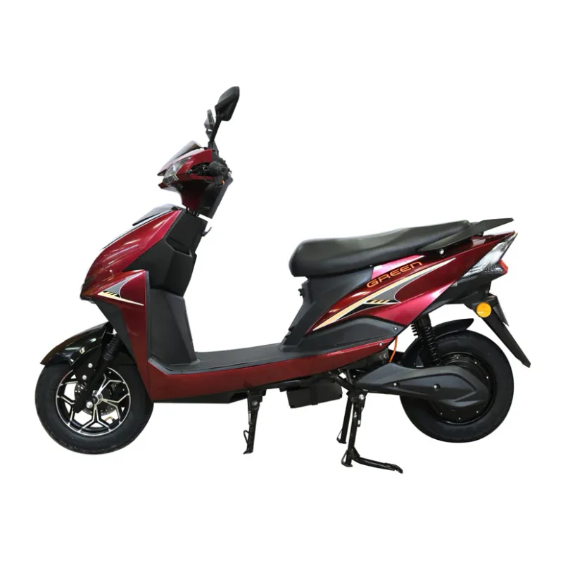 Green Invicta electric scooter