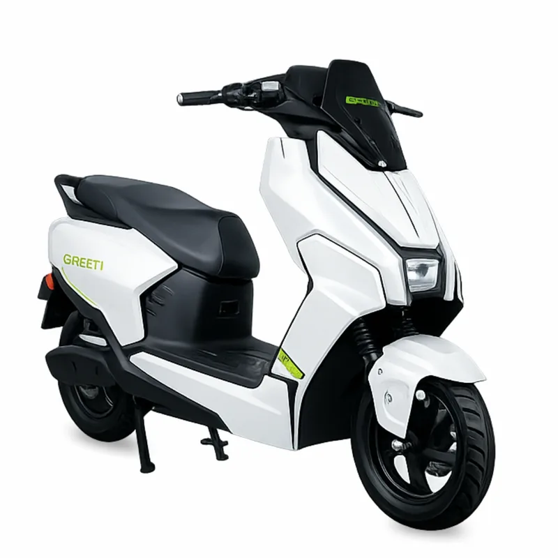 Green Polo electric scooter